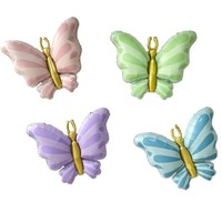 Ballon Papillon 3D Style Princesse pour Anniversaire, Fête, Événement, Décoration, Accessoire Photo, Vente en Gros
