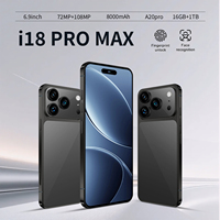 Smartphone S25Ultra 5G Android 15 Écran OLED 6,9 pouces 16 Go de RAM 1 To de ROM Appareil photo 108 MP Double SIM Téléphone mobile