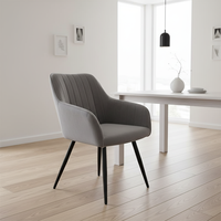 Chaises de salle à manger en tissu velours rustiques et modernes pour hôtel, bureau et restaurant – Vente en gros à prix abordable