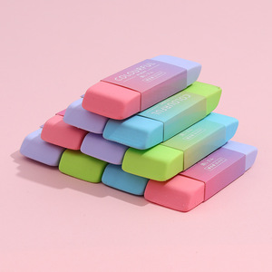 Personnalisé Créatif Mignon Fait de Caoutchouc Couleur Étudiant Crayon Gomme pour Enfants Apprentissage Papeterie - Product Image 4
