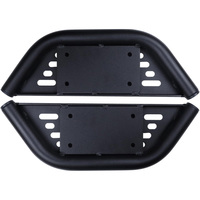 Marchepied latéral antidérapant en acier OEM pour Jeep Wrangler JK JL 2007-2023, accessoire noir mat, marchepied de fabricant, marque privée