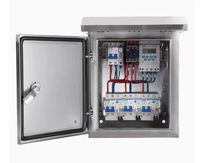 Boîtier en acier inoxydable personnalisable, étanche IP65, pour panneau de commande électrique, origine Chine, pour la surveillance et la distribution