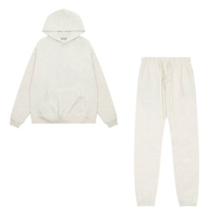 Sudadera con Capucha de Alta Calidad para Hombre, Diseño Oversize, Algodón, Unisex, con Letras Negras, Estilo Moderno, Marca de Moda - Product Image 3