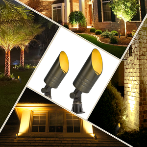 Низковольтные Ландшафтные прожекторы, водонепроницаемые садовые газоны, садовые светодиодные шипы, уличные водонепроницаемые Ландшафтные светильники - Product Image 4