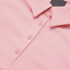 Camicia da Golf con 4 bottoni da ragazza con stampa personalizzata camicie da Golf a manica corta a 4 vie da Golf da donna