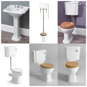 Cổ điển Châu Âu commode ghế mạnh mẽ tuôn ra tủ quần áo nhà vệ sinh với bát vuông thiết kế hiện đại cho nhà vệ sinh hoặc phòng tắm sử dụng - Product Image 5