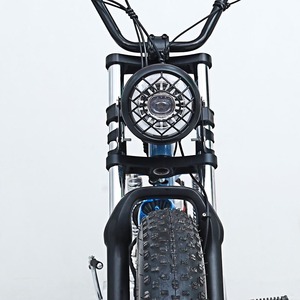 Nouveau Vélo Motorisé à Essence de Type Beach Cruiser Rétro Vintage Tout-Terrain <span class=keywords><strong>Motocross</strong></span> avec Roue de 20 Pouces pour Adultes, <span class=keywords><strong>50cc</strong></span> 80cc 110cc - Product Image 3