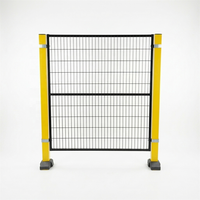 Valla de Seguridad Decorativa para Jardín y Patio, de PVC y Alambre Galvanizado |   Malla Metálica Cuadrada para Exteriores, Anticorrosiva, Soldada, Plegada y Cortada