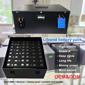 51.2V 100AH LiFePO4 Lityum İyon Pil Paketi 6000 Döngü Ömrü Metal Kasa Saplı Dahili BMS 3 Yıl Garantili EV Enerji Depolaması için - Product Image 4