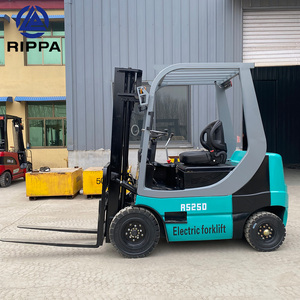 2 Ton araba makaslı kaldırma 2600KG paletler elektrikli arabası ulaşım 3 Ton elektrikli taşınabilir Forklift - Product Image 5