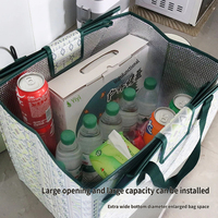 Tapis de pique-nique pliable d'extérieur avec sac de transport, imperméable et résistant à l'humidité, imprimé géométrique bohème, couverture de plage et de camping, rangement portable et pratique