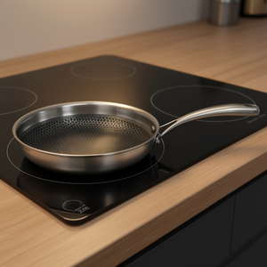 กระทะ ELO รุ่น Relief ขนาด 28 ซม. ทำจากสแตนเลสเคลือบสารกันติด สำหรับเตาแม่เหล็กไฟฟ้า - Product Image 3