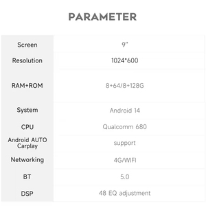 Diboev 9 inch Carplay màn hình đa phương tiện đài phát thanh với GPS IPS màn hình autosonic <span class=keywords><strong>Android</strong></span> Car máy nghe nhạc đa phương tiện cho BMW <span class=keywords><strong>Mini</strong></span> F55 - Product Image 6