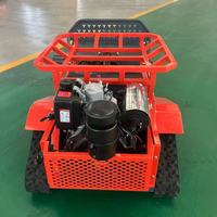 Tondeuse à fléaux multifonctionnelle 6 en 1 télécommandée, automotrice, pour ferme et verger