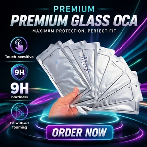 Verre OCA pour <span class=keywords><strong>SAMSUNG</strong></span> S20FE <span class=keywords><strong>S21</strong></span> S22 S23 S24 S25 S26 – Remplacement d'écran, lentille tactile avant avec OCA préinstallé, 100 % testé - Product Image 1