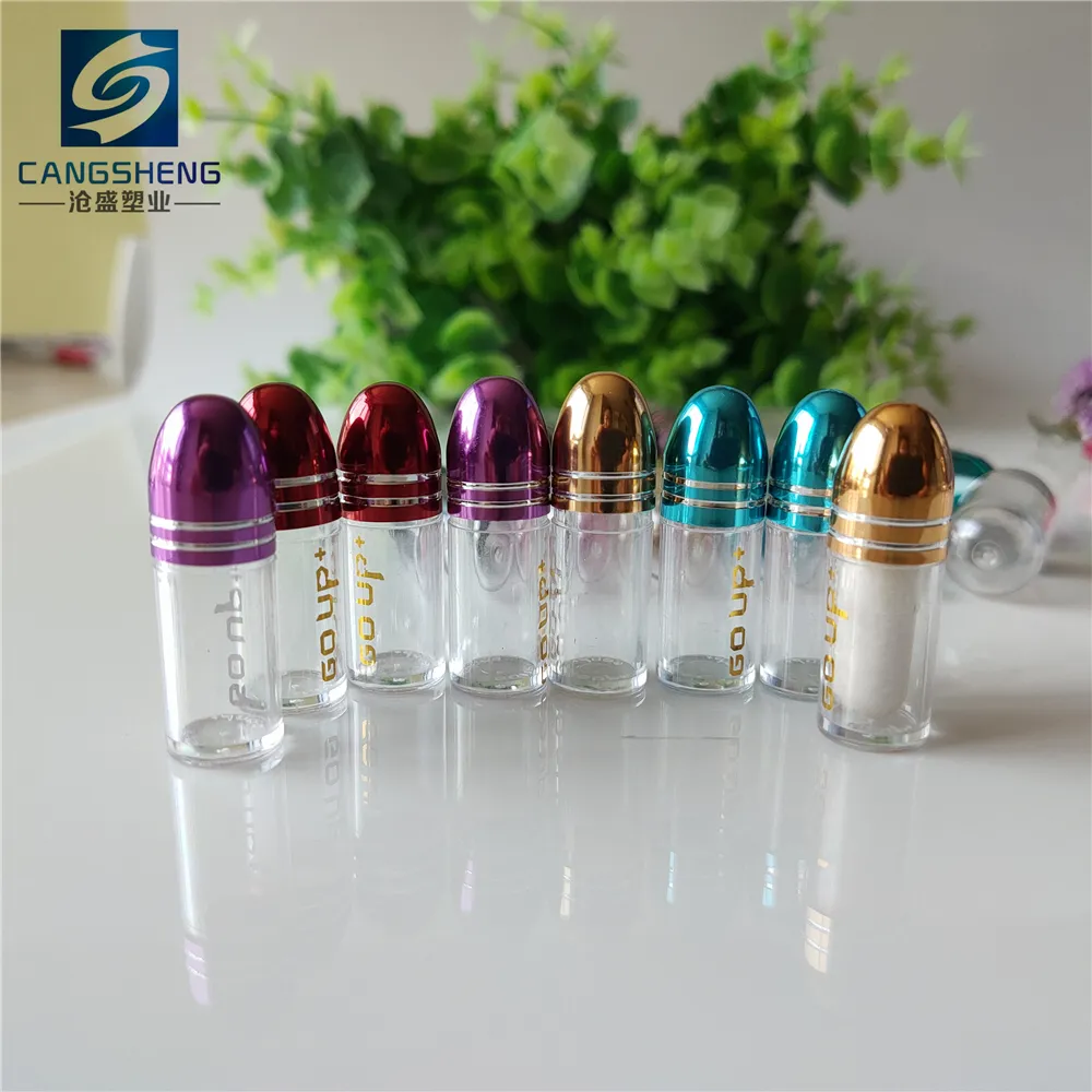 Mini Lose Weight Capsule Single Packaging Bottle with metal cap and plastic blister