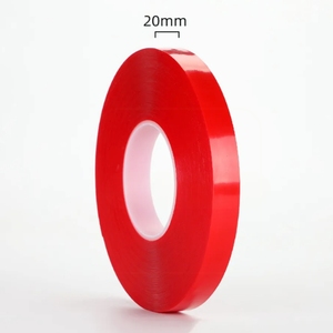 Super lungo 500m PVC doppio lato nastro ad <span class=keywords><strong>alta</strong></span> incollaggio poliestere acrilico PET per scatola e busta di sigillatura - Product Image 2