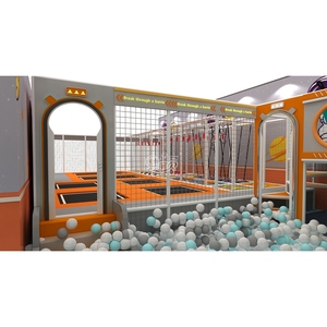 Aire de jeux intérieure sur le thème de l'espace, 350 m², hauteur 4,5 m, zone de jeux pour enfants, attractions pour enfants dans les centres commerciaux - Product Image 4
