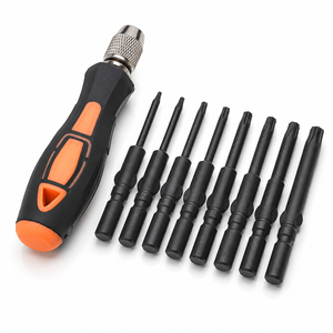 Wholesale <b>Security</b> Torx Screwdriver Kit Steel Tamper Proof Star <b>Bits</b> with Comfort Handle - Product Image 1