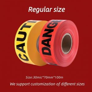 เท<span class=keywords><strong>ป</strong></span>เตือนอันตรายสำหรับงานก่อสร้าง ฉากเกิดเหตุ สีเหลือง PE แบบพกพา ห้ามเข้า ห้ามออก เท<span class=keywords><strong>ป</strong></span>เตือนความปลอดภัย เท<span class=keywords><strong>ป</strong></span><span class=keywords><strong>ป</strong></span>ิดกั้น เท<span class=keywords><strong>ป</strong></span>เตือนระวัง ขนาด 70 มม. - Product Image 3