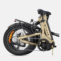 Bicicleta Eléctrica Plegable ENGWE L20 3.0 PRO de la UE, Salida de 250 W, 100 Nm, Suspensión Completa, Batería Oculta, Pantalla LED, Bicicleta Eléctrica para Desplazamientos Urbanos