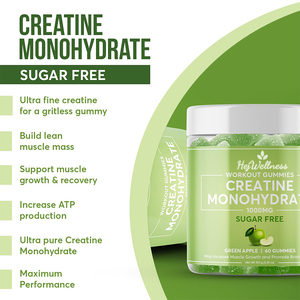 Venta al por mayor Oem Vegano Creatina Monohidrato Gomitas Preentrenamiento Proteína Vitamina Energía Suplemento Gomitas Para Hombres y Mujeres - Product Image 3