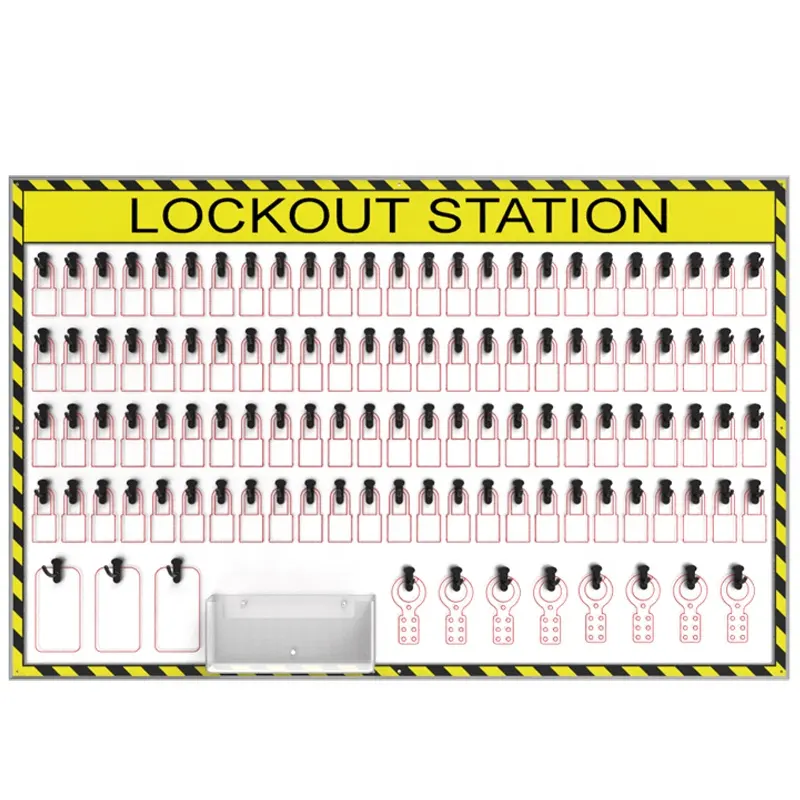 BOZZYS 1120*800mm Unterstützung Anpassung Mehrere Kombinationen Öffnen Arbeits sicherheit Festpunkt-Lockout/Tagout Shadow board
