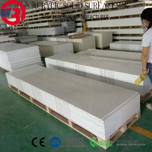 さまざまな価格のアクリル石シート、サイズにカットされた固体表面スラブ - Product Image 2