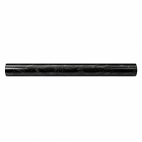 Tube conique en fibre de carbone, tube creux conique léger, épaisseur 3 mm, pour canne à pêche, manche de golf et articles de sport