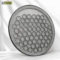 Mesin Penyaring Bubuk Litone PS2 Double Sieve Screen 300um 357740 Suku Cadang Pengganti NON-OEM Filter Mesh Handal Bersertifikasi CE