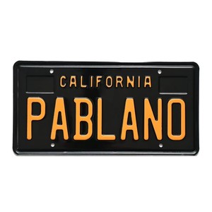 Placas de Matrícula de Metal Fundido al por Mayor, Doradas y Plateadas, para Camiones y Automóviles, Recuerdos - Product Image 3