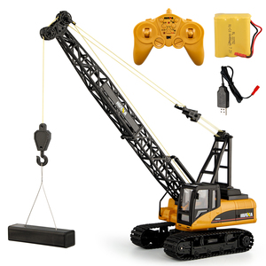 Popular Grúa Torre de Aleación Huina 1572 a Escala 1/14, 15 Canales, con Brazo Móvil de Celosía, Gancho Mecánico, Juguete de Camión de Ingeniería - Product Image 1