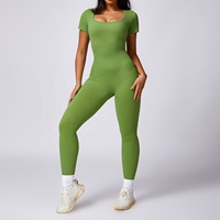 Nouveau haute qualité sportive femme ventre contrôle sans couture une pièce corps façonnage combinaison Yoga combinaisons vêtements de sport