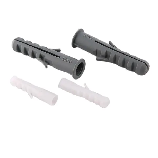 Tapones Rawl de yeso de alta resistencia 6x30mm PE Nylon plástico expansión ancla enchufe de pared ancla para ladrillo