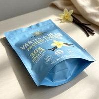 Sachets d'emballage imprimés, pochettes debout avec fermeture éclair pour l'emballage alimentaire, sacs en plastique avec design