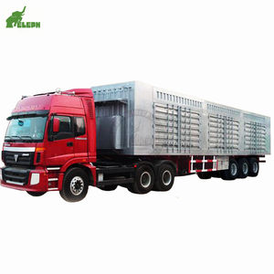 Semirremolque de carga de valla de transporte de remolque de camión de furgoneta seca de alta calidad <span class=keywords><strong>con</strong></span> <span class=keywords><strong>jaula</strong></span> 07 - Product Image 6