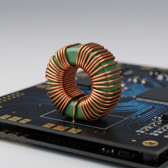 High Performance Toroidal Power Inductor 22uH 47uH Ferrite Core Choke Coil for Power Supply & Inverter Applications