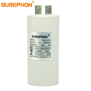 <span class=keywords><strong>Condensateur</strong></span> de démarrage antidéflagrant Surephon <span class=keywords><strong>CBB60</strong></span> avec certificats TUV CE CQC 250V 50/60Hz 40/70/21 12μF pour moteur AC - Product Image 3