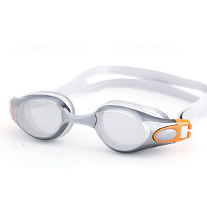 Gafas de natación antiniebla con lentes con revestimiento de espejo, material de PC, ajuste universal para hombres y mujeres - Product Image 5