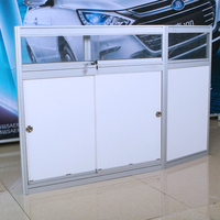 Vitrine Pliable en Verre pour Bijoux et Montres, Présentoir de Comptoir, Kiosque et Meuble pour Magasin, Présentoir à Bijoux