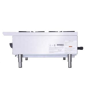 Cuisinière à gaz commerciale de style américain, équipement de cuisine en acier inoxydable avec soupape de sécurité cuisinière à gaz à 4 brûleurs - Product Image 4