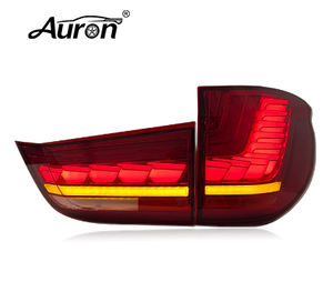 Nuevas Luces Traseras LED GTS con Lente Transparente de Escama de Dragón para X5 F15 2014-2018, Actualización Retrofit, Instalación Plug and Play, 6000K, 100% Compatibles - Product Image 1