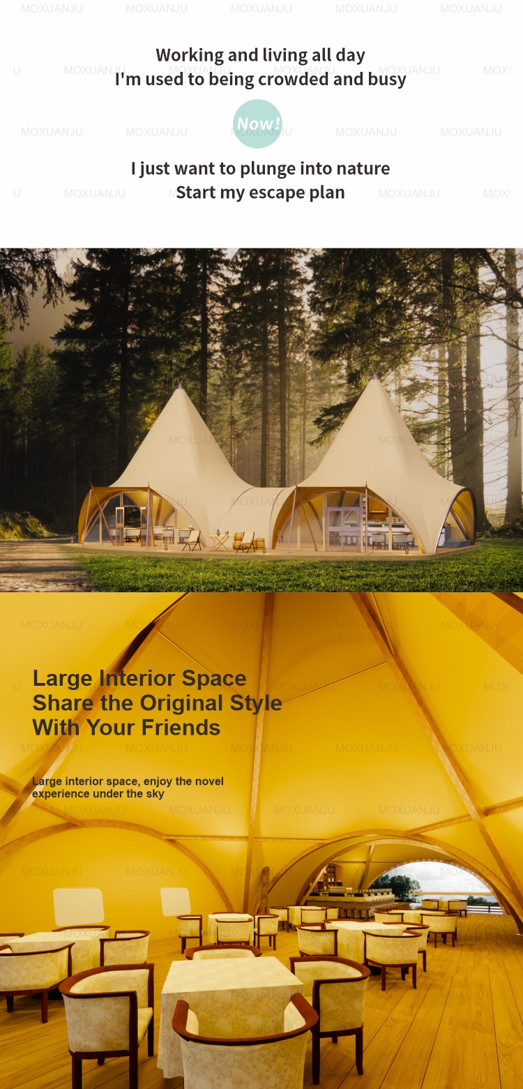 PVC Coated Polyester 6m Outdoor Event Tents Four Season For 31m2