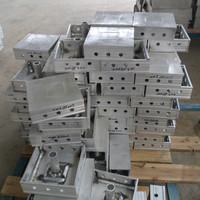 Panneau de coffrage en aluminium 6061-T6 de 4 mm, léger, durable, réutilisable, facile à assembler, pour la construction rapide de bâtiments de grande hauteur en béton