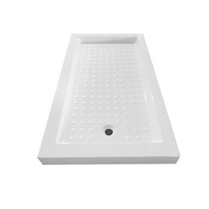 Modernas Bandejas <span class=keywords><strong>de</strong></span> <span class=keywords><strong>Ducha</strong></span> Rectangulares Blancas Antideslizantes <span class=keywords><strong>de</strong></span> Acrílico para Baños <span class=keywords><strong>de</strong></span> Hoteles Xingmei XM-T212 - Product Image 1