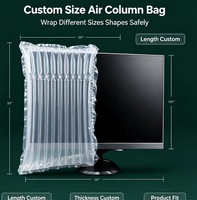 Emballage de protection gonflable antichoc à colonnes d'air pour écrans LCD – Vente en gros directe usine