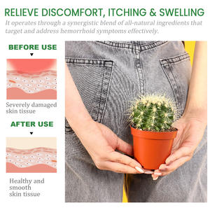 Factory Wholesale Hemorrhoid Ointment for Pain Relief, Hemorrhoidal Bleeding, Swelling, Anal Fissure and Hemorrhoids <b>Spray</b>. - Product Image 5