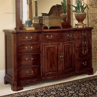 Lit à baldaquin en bois Design classique meubles de chambre à coucher Antique cadre de lit en bois nouvel arrivage