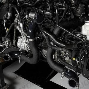 Kit de tuyau de Charge Turbo <span class=keywords><strong>Intercooler</strong></span> 70MM pour VW Golf MK7 GTI MQB Jetta GLI EA888 Gen3 <span class=keywords><strong>Audi</strong></span> S3 A3 8V FWD Quattro Cupra 1.8T 2.0T - Product Image 5