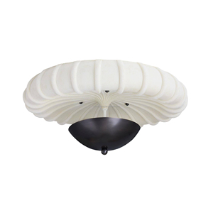 Lámpara de Techo Americana de Latón con Piedra Natural, Lámpara de Techo Circular Simple para Dormitorio Principal, Lámpara de Pasillo - Product Image 6